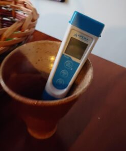 Apera Instruments AI311 Premium Series PH60 Waterproof pH Pocket Tester Kit, Replaceable Probe, ±0.01 pH Accuracy, Lcd display Regular Glass Bulb Sensor 41 71EQQCFtolL