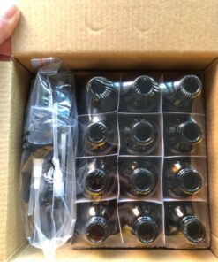 Vivaplex 12, Amber, 2 oz Glass Bottles, with Black Fine Mist Sprayers 24 71EQau0mHUL
