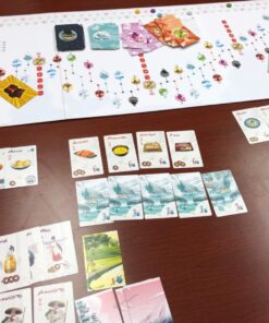 Tokaido Board Game (Base Game) | Strategy/Travel Adventure Game | Exploration Game for Adults and Teens | Ages 8+ | 2-5 Players | Average Playtime 45 Minutes | Made by Funforge Original Edition 57 71EQtcsNN6L