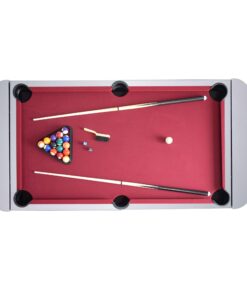 Triple Threat 6-ft 3-in-1 Multi Game Table with Billiards, Air Hockey, and Table Tennis 37 71ES3Lky04L