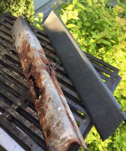 Hisencn 7635 15.3 inch Flavor Bars Porcelain-Enameled Flavorizer Bars, Heat Plate Replacement for Weber Spirit I & II 200 Series, Spirit E210, S210, E220, S220 with Front Control Knobs Porcelain Steel For Spirit I/II 200 20 71ESIGYp4AL