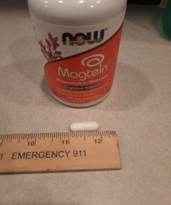 NOW Supplements, Magtein™ with patented form of Magnesium (Mg), Cognitive Support*, 90 Veg Capsules 19 71ESfxyvPLL