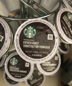 Starbucks K-Cup Coffee Pods—Dark Roast Coffee—French Roast for Keurig Brewers—100% Arabica—4 boxes (96 pods total) 45 71ESvdVLs6L