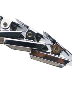 Ogrmar Metal Clip 1.2"-12 Pack Refrigerator Whiteboard Wall Magnetic Memo Note Clip Metal Clip (1.2") 1.2" 16 71ETFLR5NjL