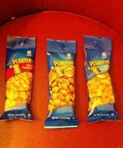 PLANTERS Variety Packs (Salted Cashews, Salted Peanuts & Honey Roasted Peanuts), 24 Packs - Individual Bags of On-the-Go Nut Snacks - No Cholesterol or Trans Fats - Source of Fiber and Healthy Fats 24 Count (Pack of 1) 44 71ETK3O07kL