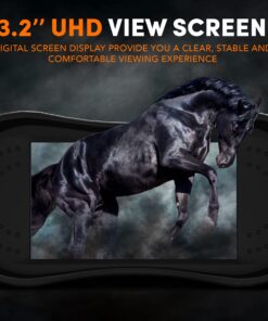 GTHUNDER Night Vision Binoculars - 4K Rechargeable Infrared Digital Night Vision Goggles Black Rechargeable 10 71ETbzVhwwL