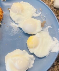 OXO Good Grips Silicone Egg Poachers (Set of 2),Yellow 47 71EU3MHlzML