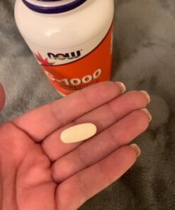 NOW Supplements, Vitamin C-1,000 with Rose Hips, Sustained Release, Antioxidant Protection*, 250 Tablets 34 71EV0CJMu4L