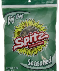 Spitz Seasoned Flavored Sunflower Seeds, 6 Ounce Resealable Big Bag