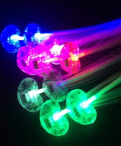 Acooe 10 Pack flashing led light up toys Optics led hair lights, flashing led Light Up Toys, Barrettes for Party, Bar Dancing Hairpin, light up hair accessories 13 71EW2xmo3nL
