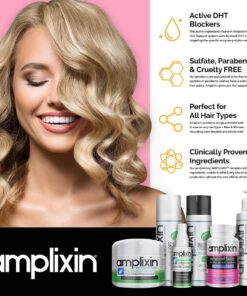 Amplixin Hydrating Hair Mask - Deep Conditioner Hair Treatment With Coconut & Argan Oil - Sulfate Free Hair Repair Conditioner For Men & Women With Dry, Damaged Hair, 8Oz 27 71EW4cbqcL