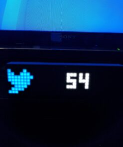 LaMetric TIME Wi-Fi Clock for Smart Home - Social Media Counter - Cinema Lightbox - Digital Alarm Clock with Weather - Retro Pixel Art Bluetooth Speaker with 37x8 LED Display 42 71EZeIsJZL