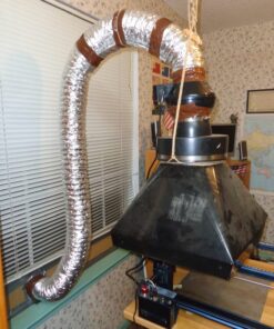 VIVOSUN D4 4 Inch 195 CFM Inline Duct Ventilation Fan HVAC Vent Blower for Hydroponics Grow Tent 41 71EZrJBDO L