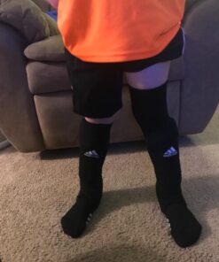 adidas Rivalry Soccer Socks (2-Pair) Small Black/White 25 71EZs4lRUGL