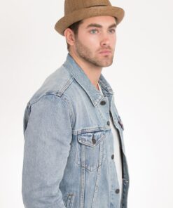Peter Grimm Depp Fedora Hat Large-X-Large Brown 26 71EapskQVL