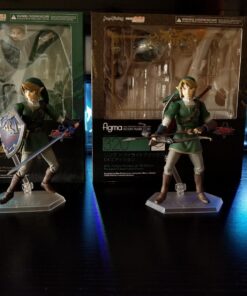 Good Smile The Legend of Zelda Twilight Princess Link (Deluxe Version) Figma Action Figure, 180 months to 1188 months 53 71Eb9ZxjuEL