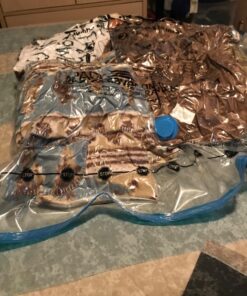 Spacesaver's Space Bags Vacuum Storage Bags (Jumbo Vacuum Storage Bags 6-Pk) Save 80% Space - Vacuum Bags for Comforters and Blankets, Bedding, Compression Seal for Closet Storage - Pump for Travel 6 Pack Jumbo 41 71EbCza4n1L