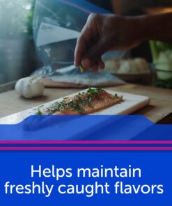 Ziploc Gallon Food Storage Freezer Bags, Grip 'n Seal Technology for Easier Grip, Open, and Close, 28 Count 28 Count (Pack of 1) 14 71EbGkbCyL