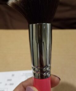 Flat Top Kabuki Foundation Brush - Premium Makeup Face Brush For Liquid, Cream, Powder - Blending, Buffing, Stippling Brush - Pro Quality Synthetic Dense Bristles Pink 28 71EbgN1DFDL
