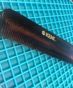 Kent A FOT Handmade All Fine Tooth Saw Cut Beard Comb - Pocket and Travel Comb - Styling Comb or Wet Comb for Fine or Thinning Hair, Beard Care, and Hair Care for the Essential Kent Beard Kit 1 Pack Tortoiseshell 36 71EblyiS7dL