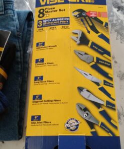 IRWIN VISE-GRIP GrooveLock Pliers Set, 8-Piece (2078712) Regular Pliers Set 32 71EcgL5KgKL