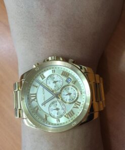 Michael Kors Women's Brecken Gold-Tone Watch MK6366 9 71EdfMlvbiL