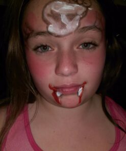 Kangaroo Halloween Super Family Makeup Kit: Professional SFX Face & Body Paint for Zombie Cosplay, Injuries, & Blood Effects 57 71EdyVHkEyL 1