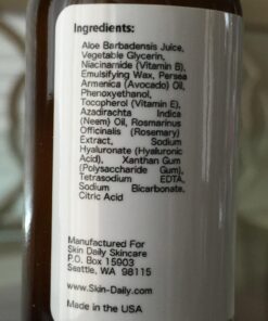 SkinDaily Niacinamide Serum for Face -1oz- Vitamin B3 Pore Minimizer Dermatologist Recommend Concentration - Targets Aging Skin, Wrinkles, Dark Spots - Superior Moisturizer and Skin Brightening 22 71EeOXRKseL