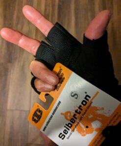 Seibertron S.O.L.A.G 1/2 Finger / Fingerless / Half Finger Multi-function Sports Gloves Black Small 10 71Ef85V0 L