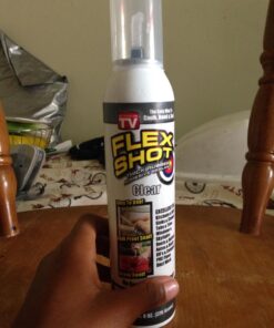 Flex Shot Rubber Adhesive Sealant Caulk, 8-oz, Clear 30 71EgIuJPF4L