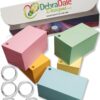 1,100 blank flashcards with rings 2" x 3-1/2" 5 colors, storage box. Ideal for students, teachers, note-taking, and language learning. Made in USA 63 71EgnqfS2zL