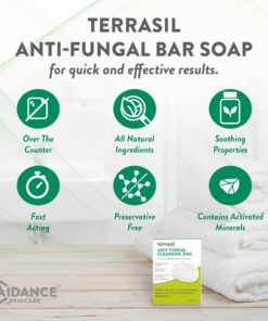 Terrasil Anti-Fungal Medicated Cleansing Bar 75g 9 71EhAu7 uVL