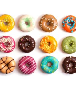 LoveS (2pcs) 6-Cavity Silicone Donut Baking Pan/Non-Stick Donut Mold, Dishwasher, Oven, Microwave, Freezer Safe 30 71EjcU0sBJL