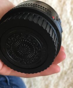 Fotodiox Designer (Black) Lens Rear Cap Compatible with Canon EOS EF and EF-S Lenses 13 71EkL8au5lL