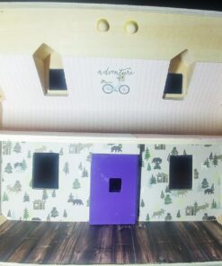 Melissa & Doug Fold and Go Wooden Dollhouse With 2 Dolls and Wooden Furniture,Multi,One Size 51 71ElF4kDo L