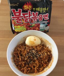 Samyang Ramen/ Spicy Chicken Roasted Noodles, 4.93 Ounce (Pack of 5) 4.93 Ounce (Pack of 5) 29 71ElsKEuOpL