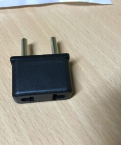 Ceptics USA, Canada to European Plug Adapter - Type C Adapter compatible in Europe, Canada to European travel plug adapter Ideal for Phones, Camera & more - CE Certified - RoHS Compliant - 6 Pack 22 71EmfyijiL