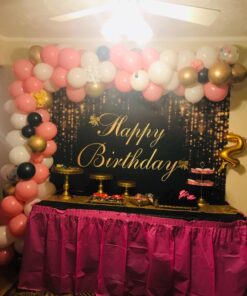 AGPtEK Electric Air Balloon Pump with Built-in Tying Tool, 110V 600W Pink and White Portable Dual Nozzle Inflator/Blower for Party Decoration-with Tying Tool on Handle 35 71EmliG0L1L