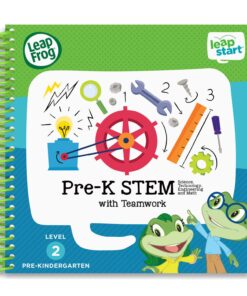 LeapFrog LeapStart Pre-Kindergarten Activity Book: Pre-K STEM (Science, Technology, Engineering, Math) and Teamwork Pre-k Stem With Teamwork Level 2 Non-3D 7 71En53FQUJL