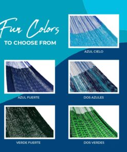 Hammocks Rada Mayan-Made Matrimonial Yucatan Hammock - Two Person Hammock - Artisan Crafted in Central America - Fits 12.5 to 13 Feet Hammock Stand - Up to 550 Pounds, Tropical Multicolor Multi Color 21 71Eo9VTeOeL