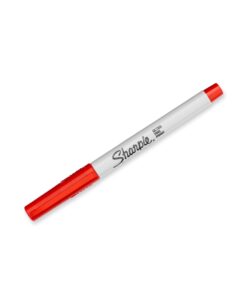 Alternative view of SHARPIE 37002 Permanent Markers, Ultra Fine Point, Red, 12 Count