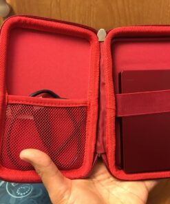 Drive Logic DL-64-RED Portable EVA Hard Drive Carrying Case Pouch, Red 38 71EoTFVw8rL