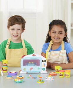 Play-Doh Kitchen Creations Magical Oven Play Food Set for Kids 3 Years and Up with Lights, Sounds, and 6 Colors (Amazon Exclusive) 41 71EoUlaujwL