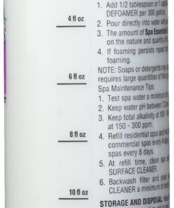 Spa Essentials 32424000 Defoamer for Spas and Hot Tubs, 1-Pint 1-Pack 7 71EprkGTTmL