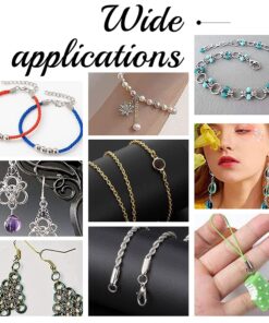 PH PandaHall Iron Open Jump Ring, 3300Pcs 6 Colors Unsoldered O Rings 4mm 21-Gauge Metal Jewelry Connector with Opener Tool for Earring Bracelet Neckalce Jewelry Craft 6 Colors-3300pcs 24 71EqHRSqsyL