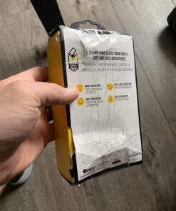 OtterBox iPhone XR Defender Series Case - BLACK, rugged & durable, with port protection, includes holster clip kickstand 49 71Eqh3kxAAL