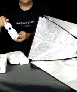 StudioFX H9004SB2 2400 Watt Large Photography Softbox Continuous Photo Lighting Kit 16" x 24" + Boom Arm Hairlight with Sandbag H9004SB2 by Kaezi 51 71Er1jPR6LL