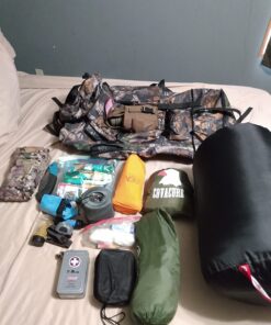 COVACURE Camping Hammock with Net - Lightweight Double Hammock 2 * 10ft Straps, Portable Hammocks, Camping Accessories for Outdoor, Hiking, Camping, Backpacking, Travel, Beach Green 37 71Erve8 9iL