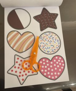 Melissa & Doug Scissor Skills Activity Book With Pair of Child-Safe Scissors (20 Pages), 11.25 x 8.2 x 0.7 39 71EscRBBZ1L