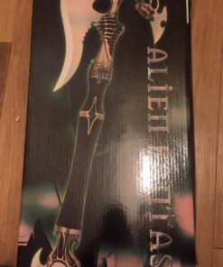 Alien Warrior Fantasy Battle Axe w/ Dagger & Plaque New 21 71EstFlPMML